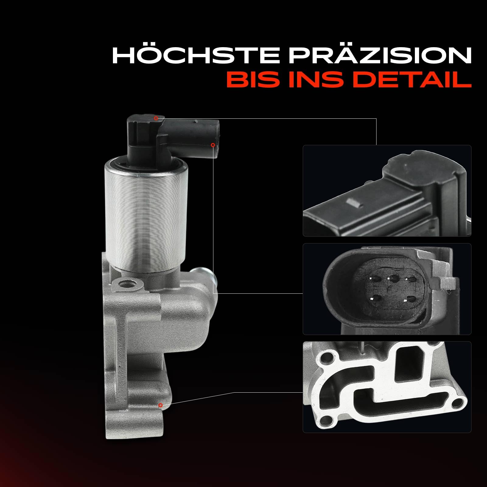 Frankberg AGR-Ventil Abgasrückführung Kompatibel mit Astra G F08 F48 F35 F69 2007-2009 Corsa C F08 F68 X01 2005-2012 Corsa D S07 2006-2014 Replace# 5851057