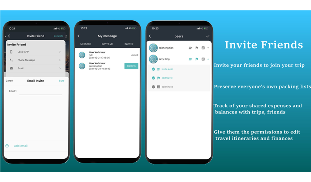 TravelAllTrip Planner,Packing list, Track Travel Expenses, Personal