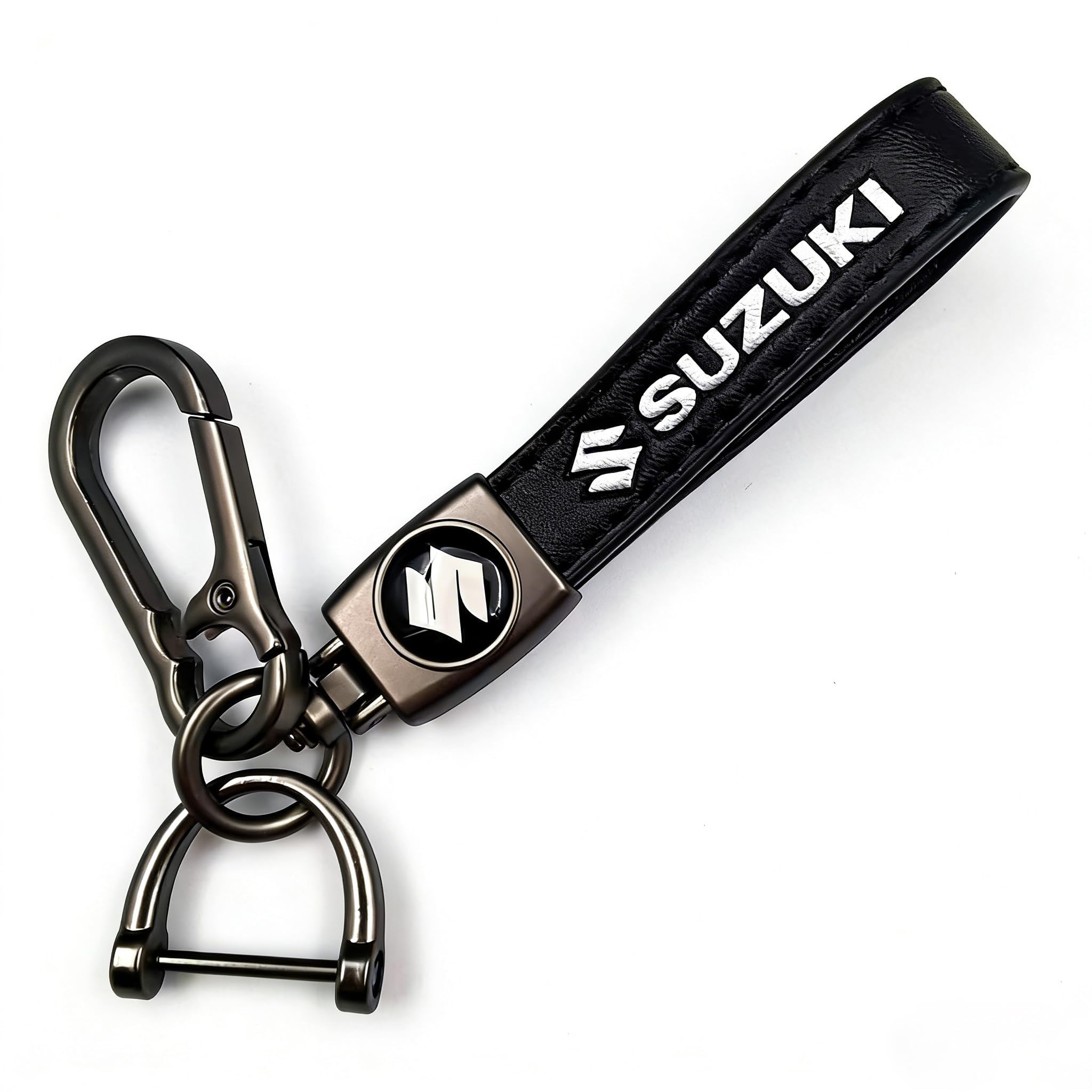 Tryagat Car Keychain for Suzuki Celerio Spacia Baleno SX4 Vitara Jimny, Keyrings for Women and Men Birthday Gift Keychain Personalised Car Key Rings Anniversary