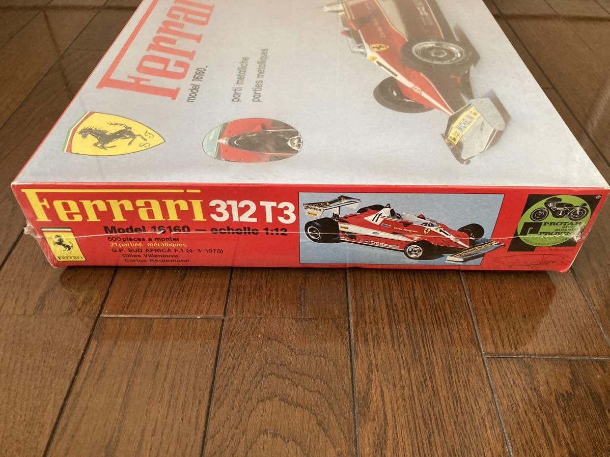 貴重！プロター 1/12 Ferrari 312 T3 プラモデル メタルパーツ 貴重！プロター 1/12 Ferrari 312 T3 プラモデル メタルパーツ