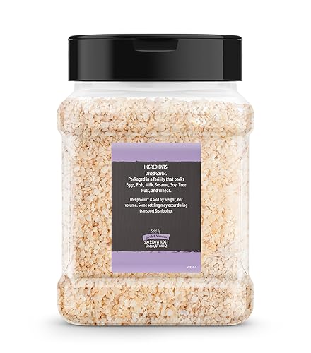 Miniatura 2 de Birch & Meadow Ajo picado seco, 9.6 oz, básico de cocina, sabor salado