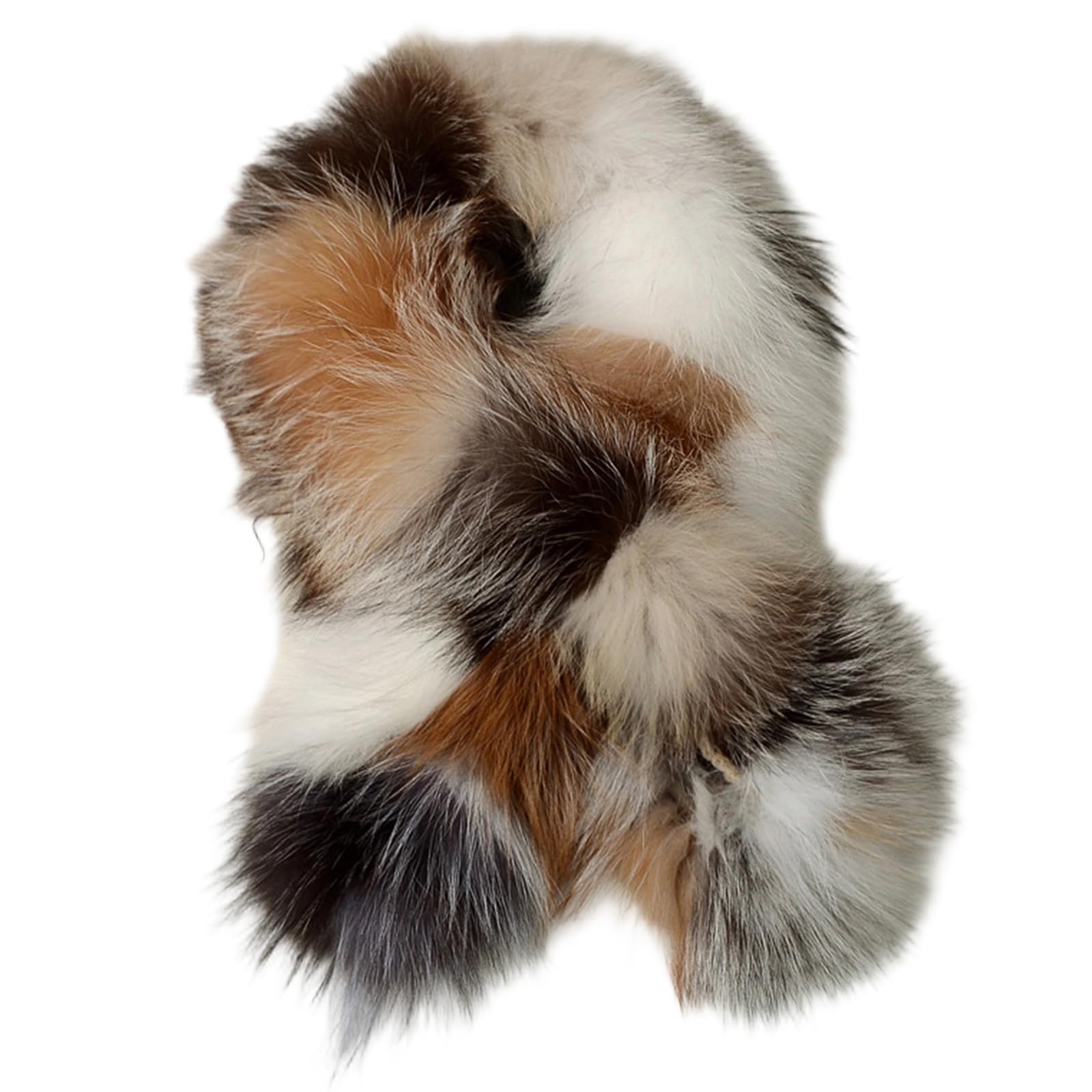 MICFENY Comfortable Plush Collar Scarf Stylish Warm Neck Wrap With Detailing For Cold Weather Wear Comfort