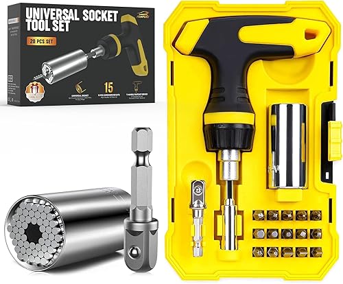 Miniatura 10 de Regalos para el día de San Valentín para él, esposo, su novio, herramientas de enchufe súper universales, regalos para hombres, juego de agarre con