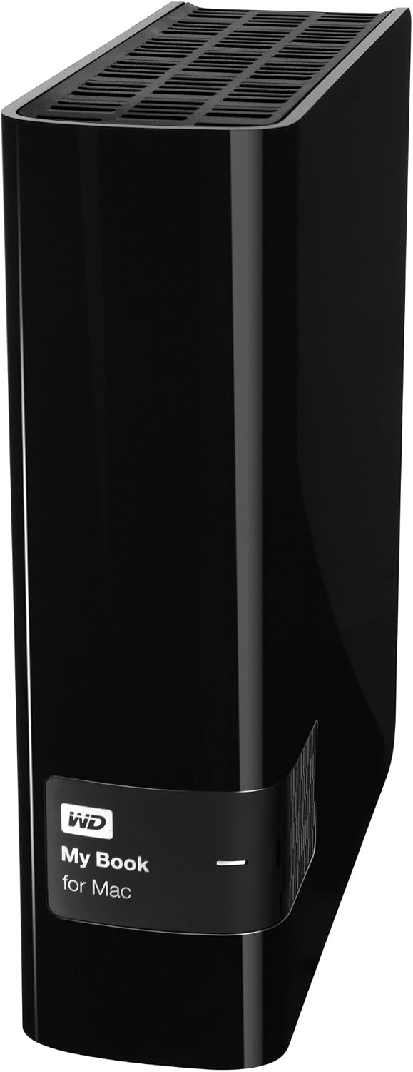 WD 3TB My Book for Mac Desktop External Hard Drive - USB 3.0 - WDBYCC0030HBK-NESN