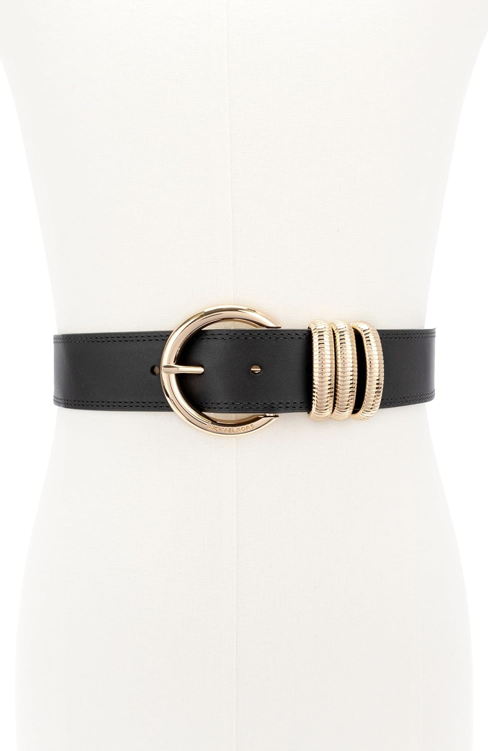 Michael Kors Womens 1.5 Inch Leather Belt, Stylish & Versatile Fashion Accessory for Everyday Wear - Image 4