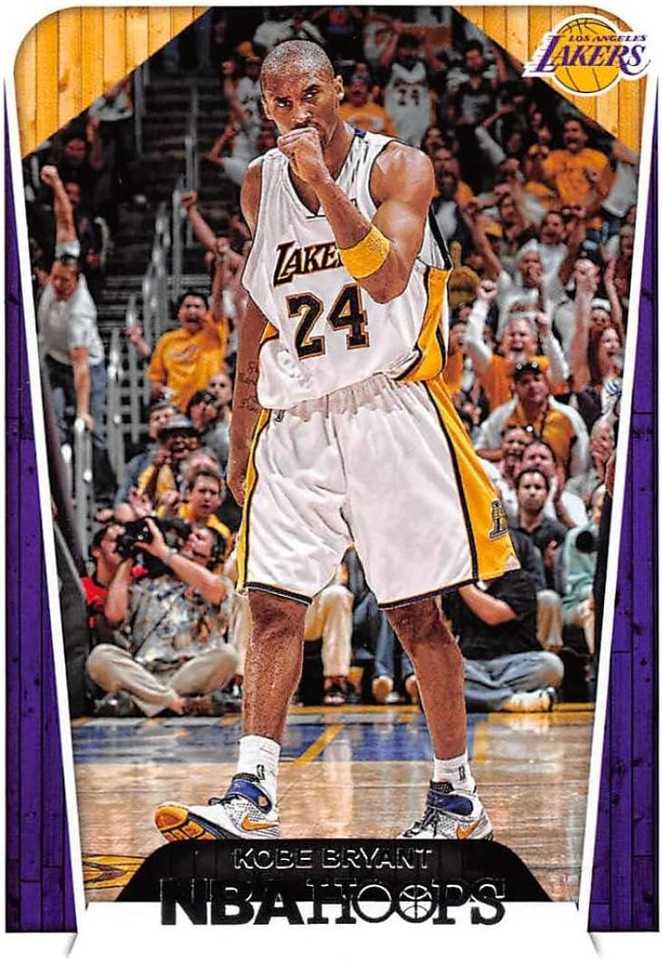 2018-19 NBA Hoops Basketball #296 Kobe Bryant Los Angeles Lakers Tribute Official Trading Card made by Panini