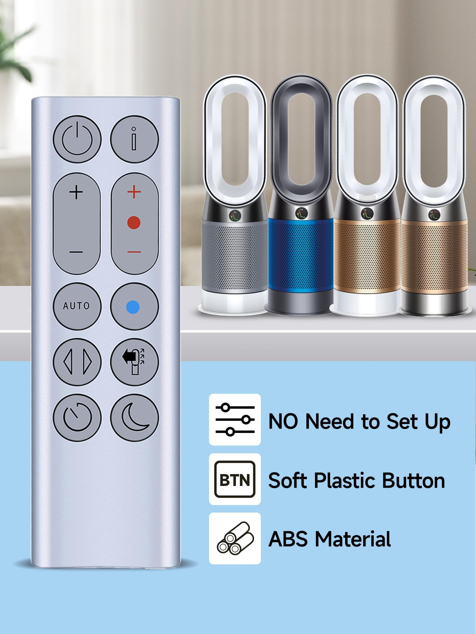 Amazon.com: PZL New Replacement Remote Control for Dyson HP7C HP04