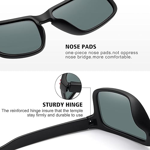 Miniatura 4 de MEETSUN Polarized Sunglasses for Men Women Sports Driving Fishing Glasses UV400 Protection