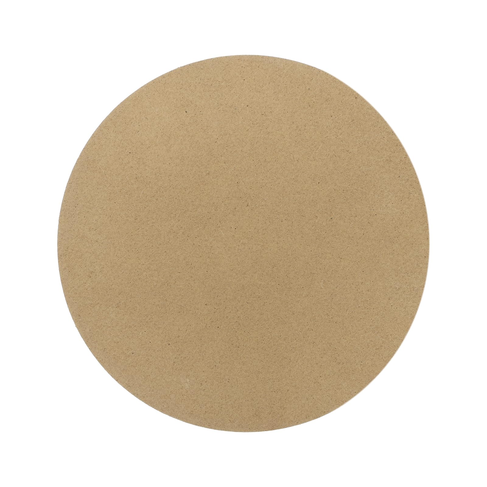 MECCANIXITY 2 Pack Wood Canvas Boards, 8 Inch Art Canvases Round Unfinished Wood Panel for Painting, Crafts, DIY Projects, Pouring Art