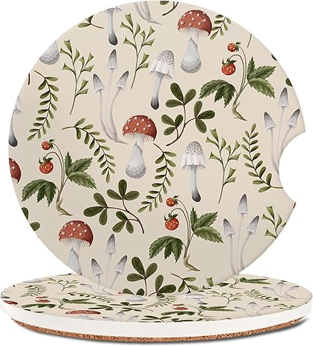 Miniatura 9 de Posavasos absorbentes para automóvil, paquete de 2 para mujer, diseño de lujo de moda, portavasos de automóvil para bebidas, portavasos de cerámica