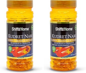 Shiffa Home Kudret Nar  100X2000 Mg Softjel | Zeytinya l  Kudret Nar  Takviyesi, Y ksek C Vitamini ve Mineral  eri i | Helal Sertifikal  S r Jelatini, ISO 22000 Kalite Standartlar  2 paketi