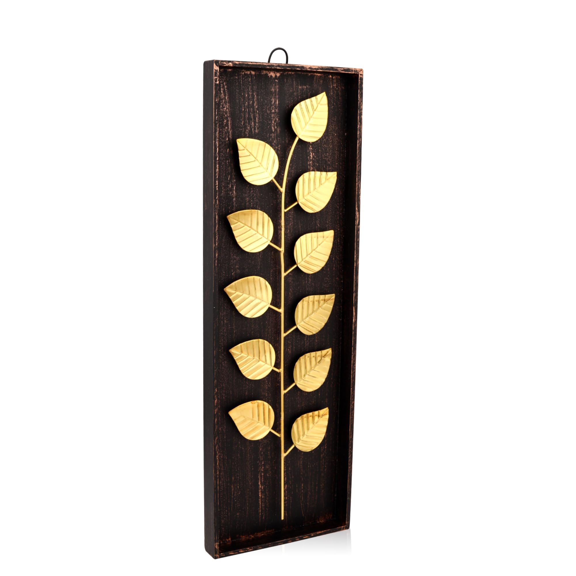 Artemade Iron Leaf Wall Art - Rustic Home Decor -6