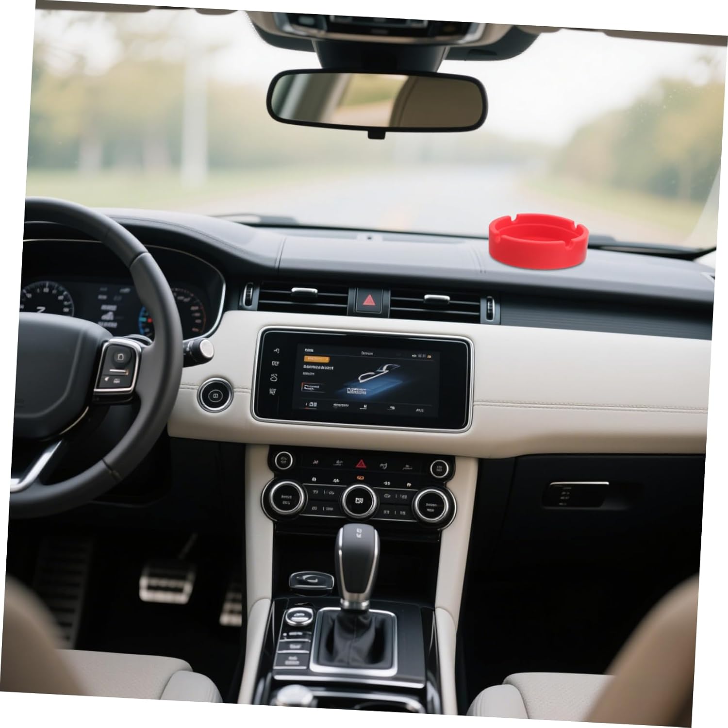 3pcs Silicone Round Ashtray Windproof Small Unbreakable Ashtray Indoor Outdoor Accessory Car Home Office Hotel