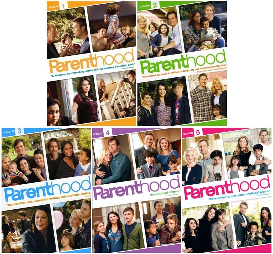 Parenthood: The Complete Second, Third, Fourth and Fifth Seasons 5-Volume DVD Collection (Season 1 / Season 2 / Season 3 / Season 4 / Season 5) [DVD] Region 1/A
