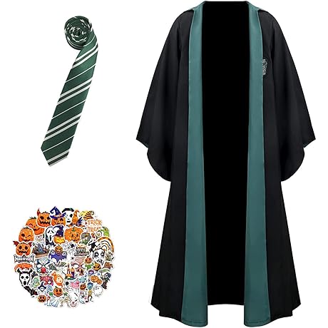 Slytherin Robe for Women: Embody Enchanting Elegance and Dark Academia