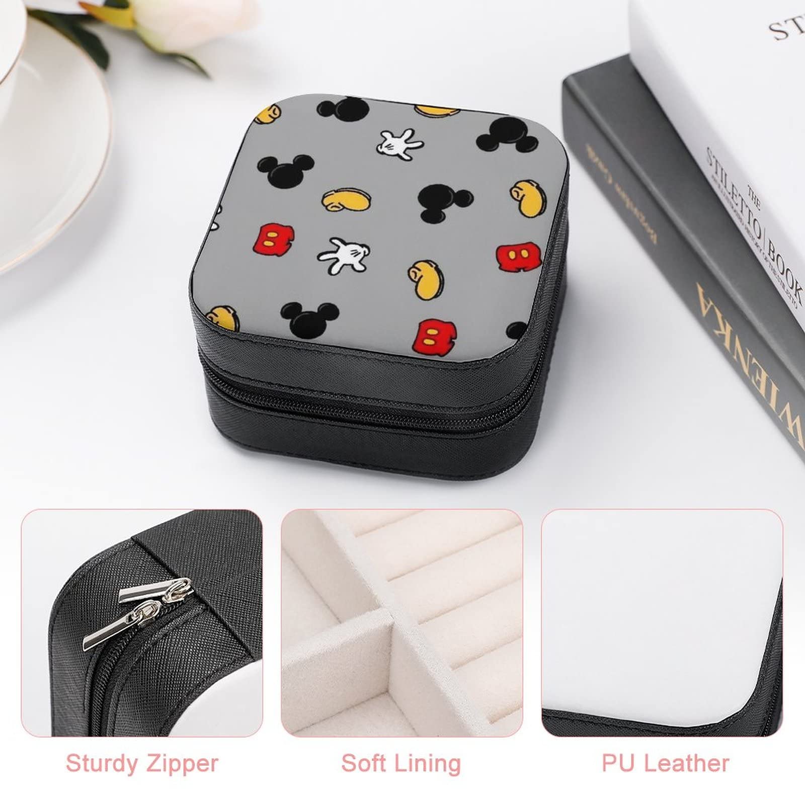 Amazon.co.jp: ミッキーマウス ジュエリーボックス アクセサリーケース 