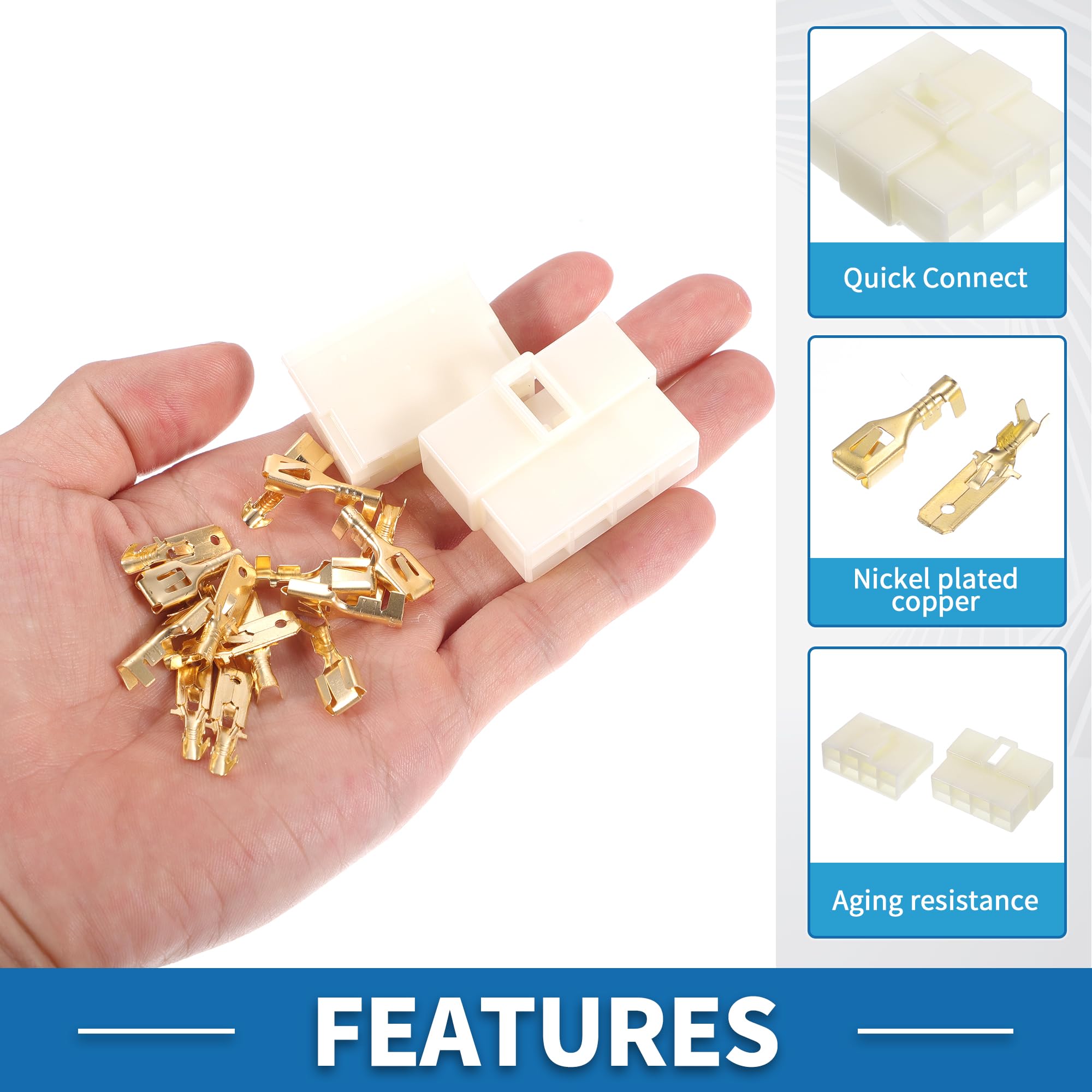 Kits De Prise De Terminal, Câble De Terminal Mâle Femelle, Connecteur