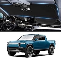 Vista 3 de Parasol para parabrisas de ajuste personalizado, cubierta para ventana delantera, visera plegable 210T, protector que bloquea los rayos ultravioleta