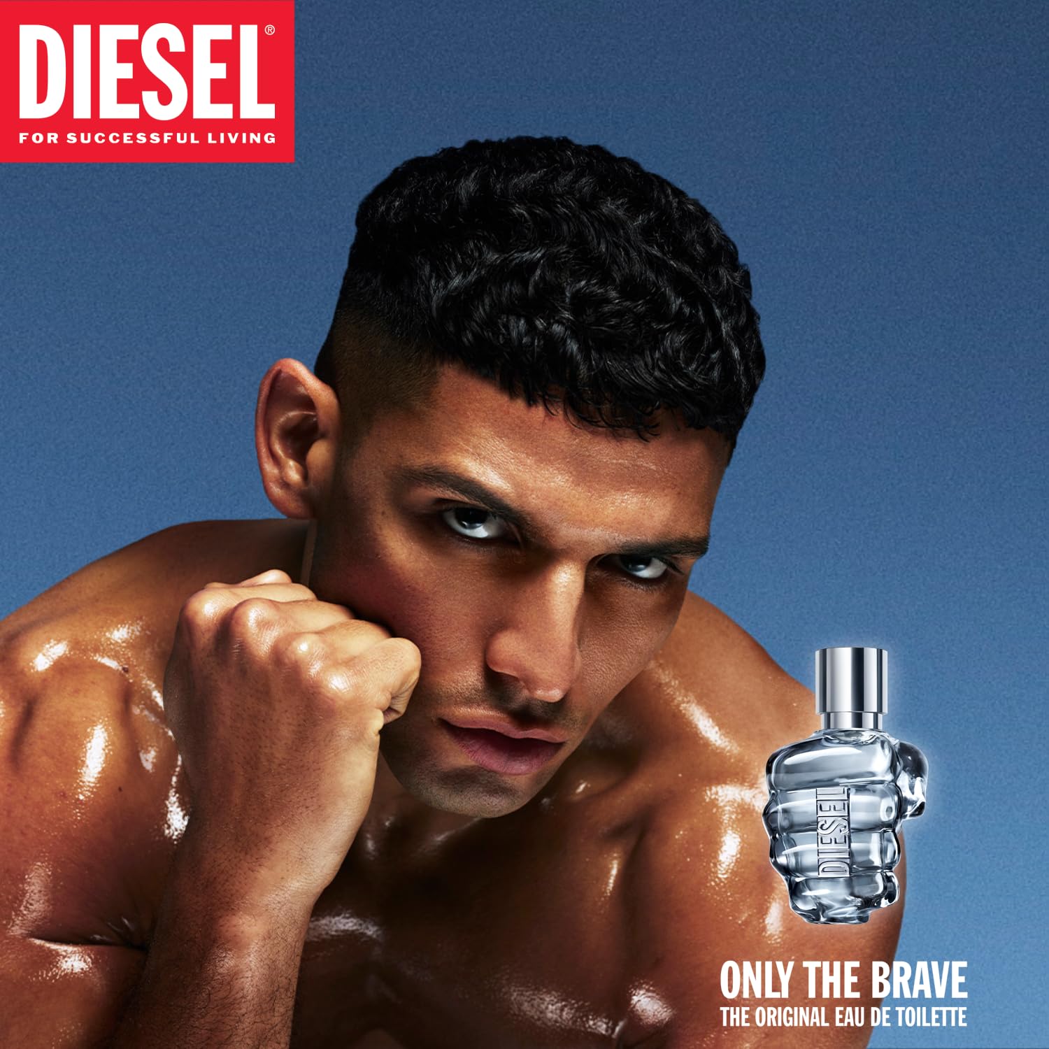 Diesel Only The Brave Eau de Toilette Set für Herren, EdT 35 ml & Deo Stick, frischer und würziger Herrenduft, orientalisch-holziges Parfum Set