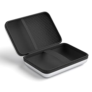 MP3 MP4 Player Case for ZAQE 4 inch Full Screen Touch M505 Music Player Fits Earbuds USB Cable