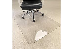 (Upgraded Version) Crystal Clear 1/5" Thick 47" x 35" Heavy Duty Hard...