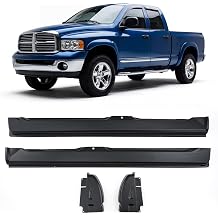 VRC Rocker Panel & Cab Corners 4 Door Compatible With 2002-2008 Dodge Ram 1500 2500 3500 Quad Cab Left & Right Side Skirt Replacements