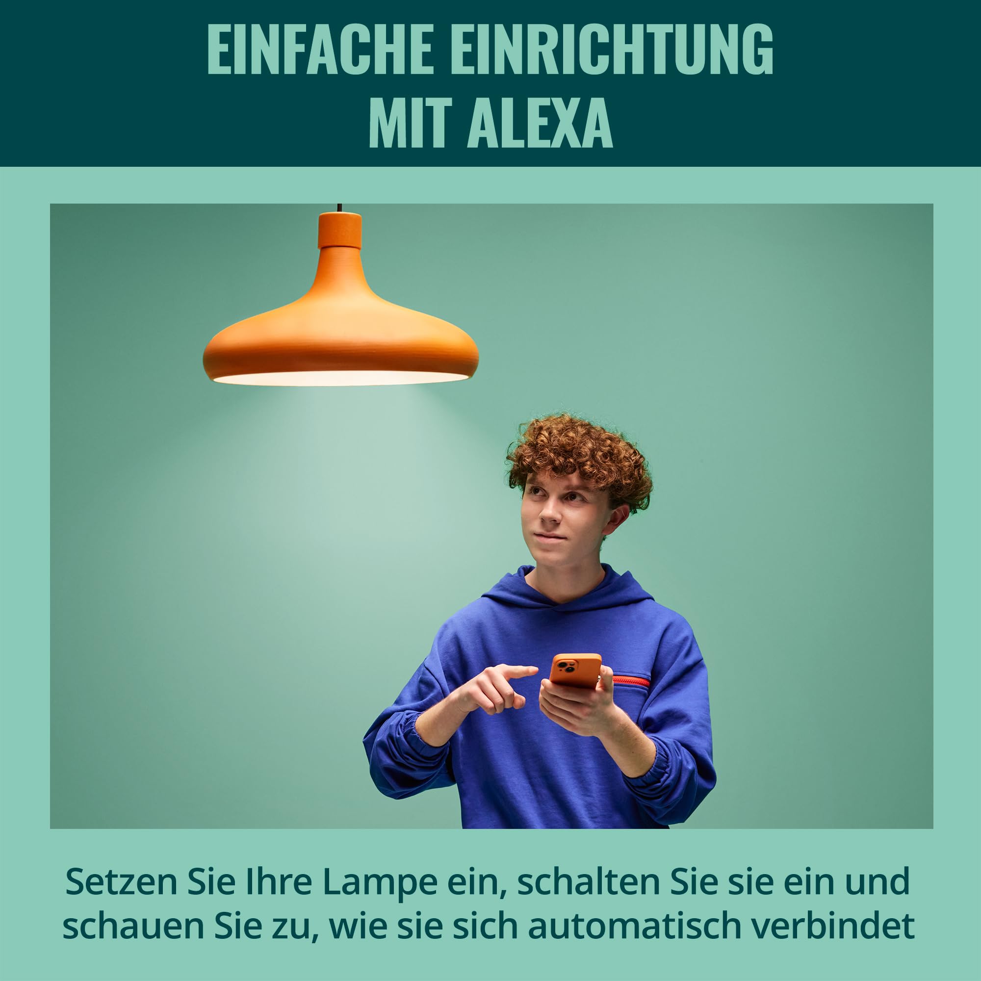WiZ Smart LED A60 Glühbirne, Full Color and Tunable White, E27-Sockel, 60 W Äquivalent, 2200–6500 K, 806 Lumen, dimmbar, kompatibel mit Alexa, Google Assistant und Apple Home, 4er-Pack