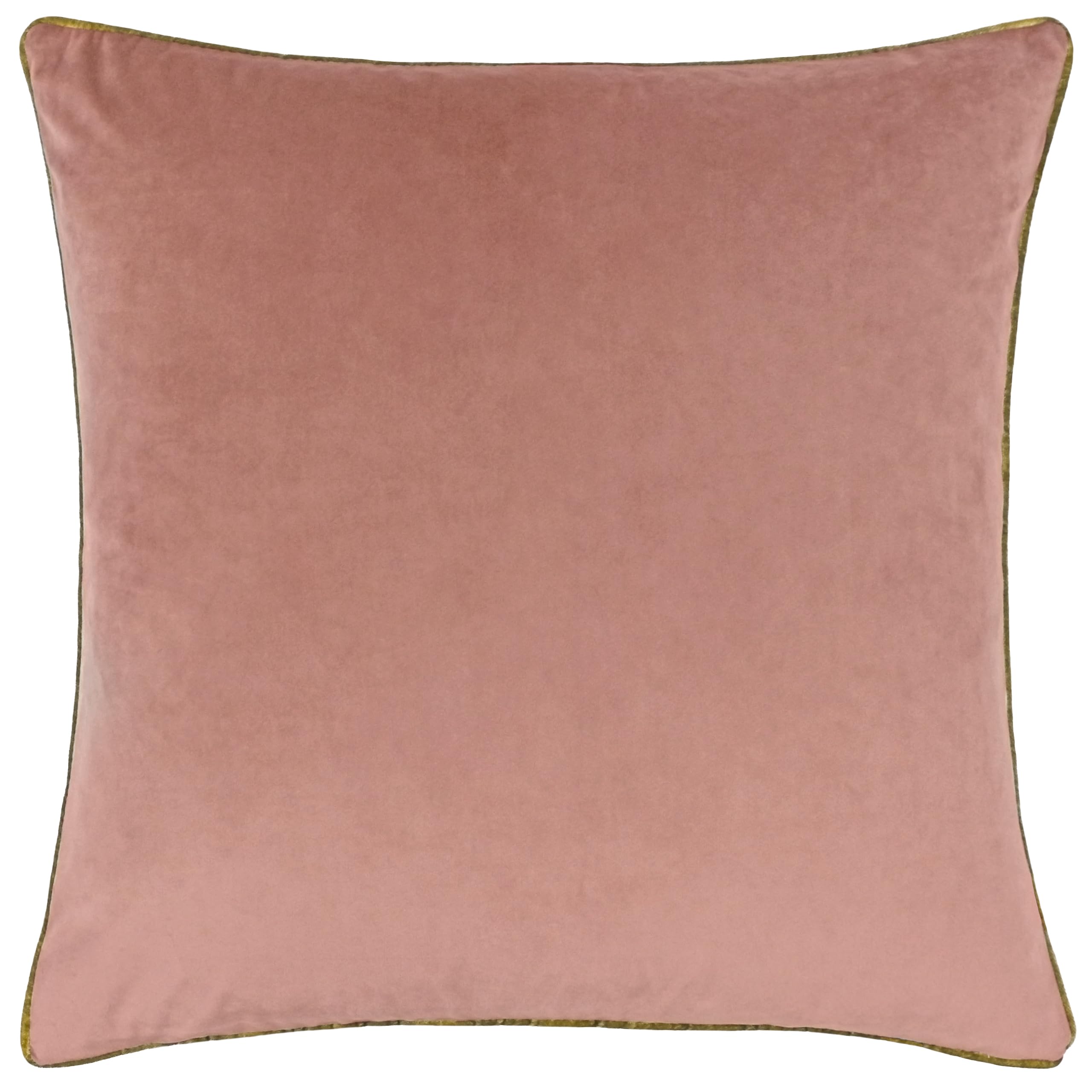 Paoletti Meridian Velvet Feather Rich Cushion from B&Q