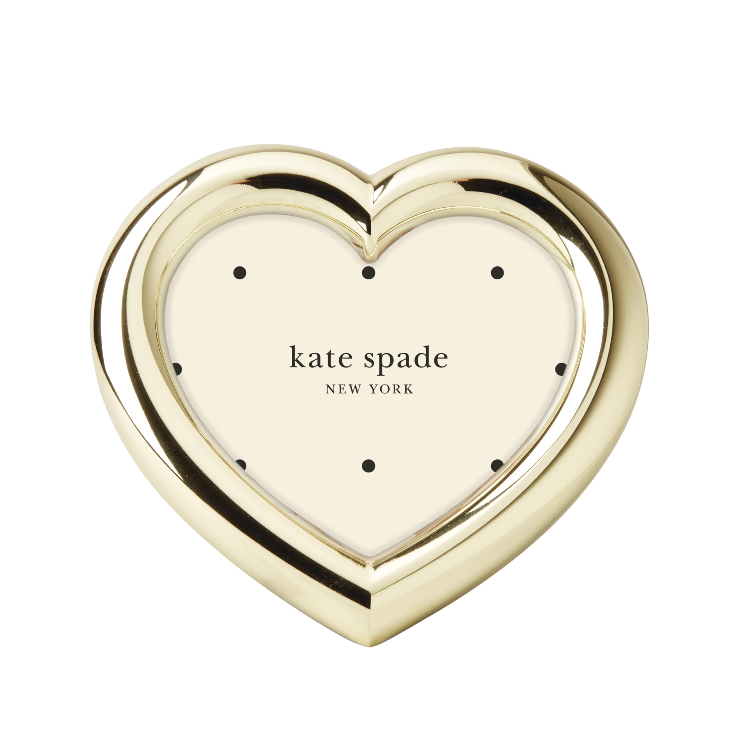 kate spade new york Charmed Life Gold Heart Frame