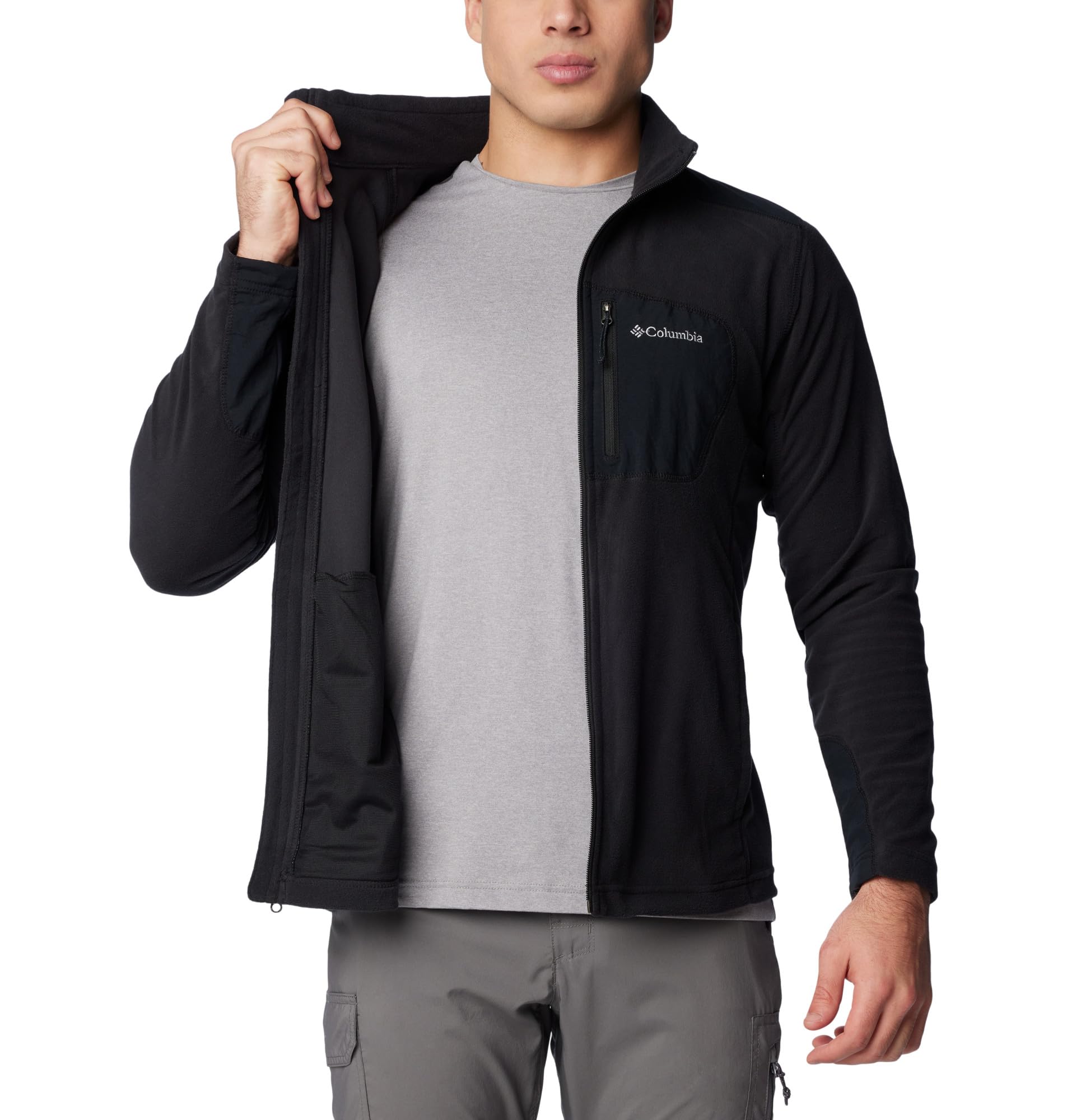 Columbia Klamath Range Full Zip Chaqueta de forro polar con cremallera completa Hombre (Pack de 1)