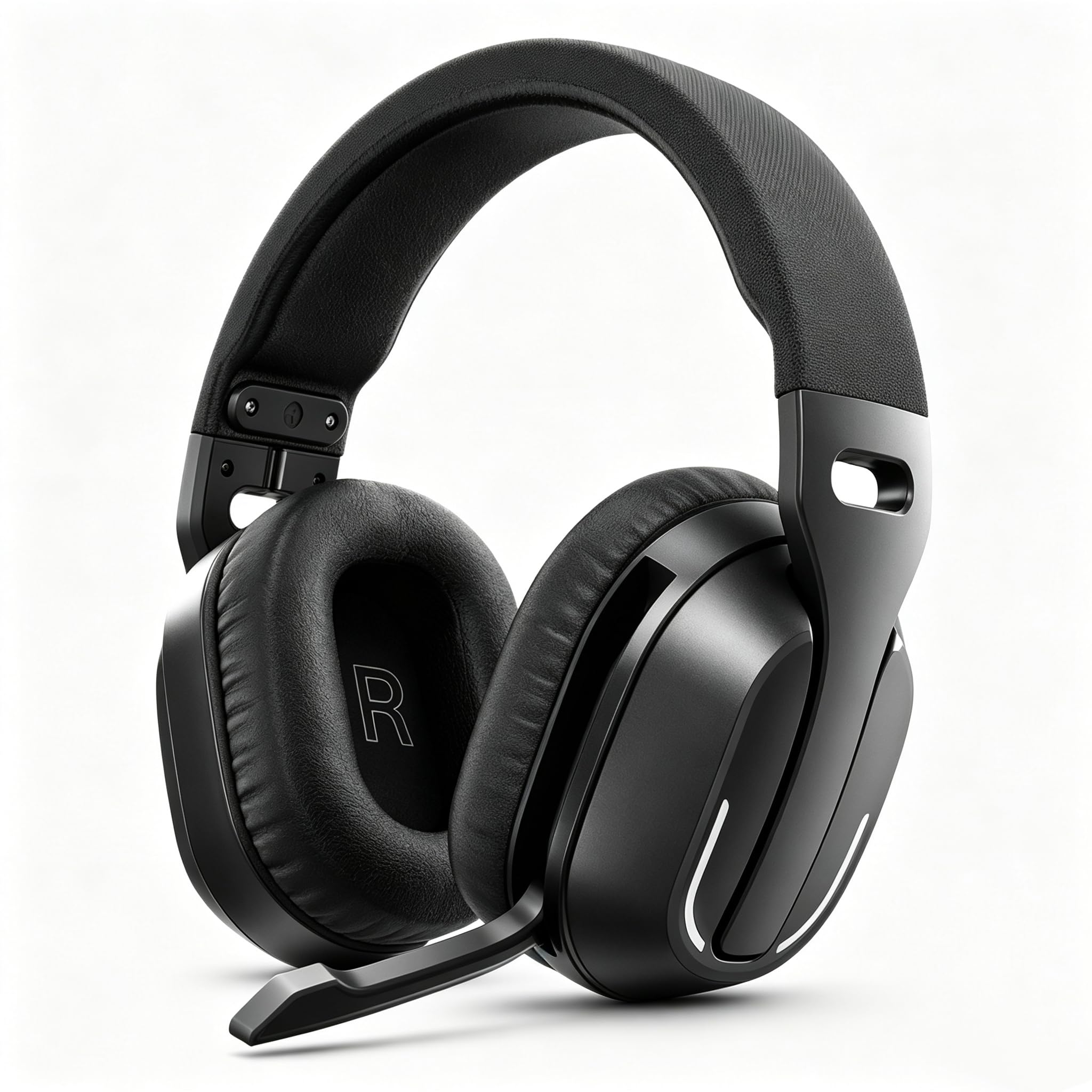 WH-88 Casque Bluetooth, Casque Circum-auriculaire avec Basses intenses et Son immersif, Jusqu’à 50 h d’autonomie, Bluetooth 6.0, Mode Filaire USB-C, multipoint, Microphone, Pliable, Noir