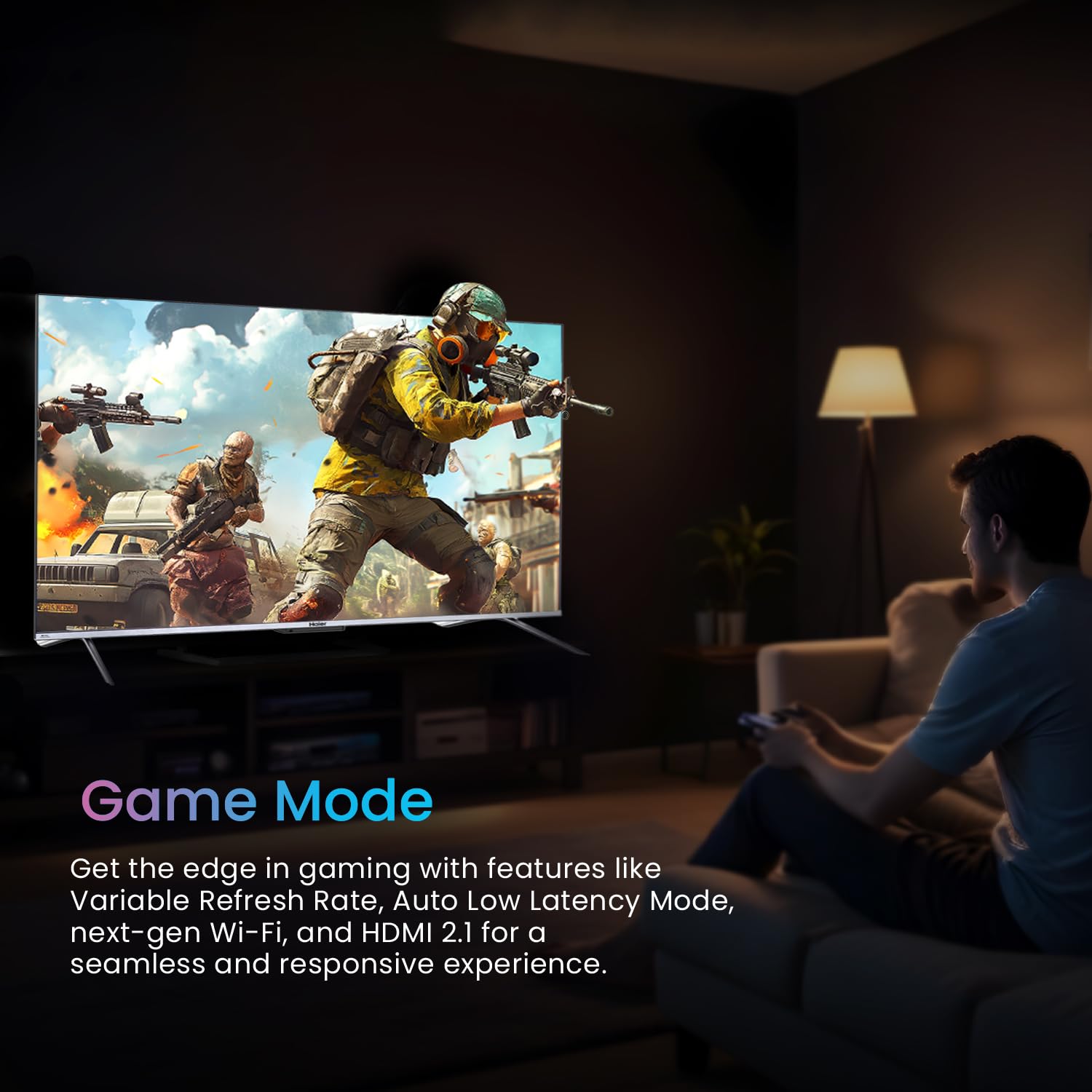 Haier 55" 4K Smart TV - Stunning Picture Quality -11