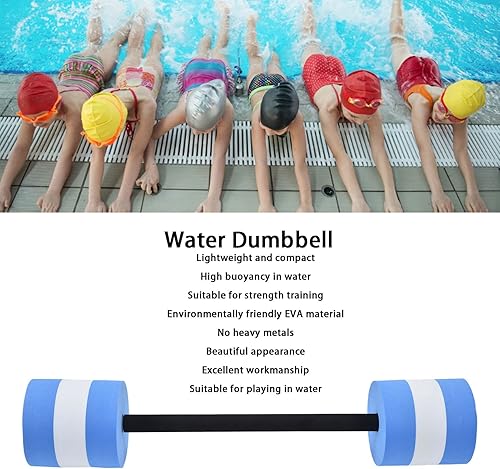 Miniatura 2 de Pilipane Mancuernas de agua, mancuernas de ejercicio y fitness, barra flotante ligera Eva, equipo de ejercicio de piscina, mancuernas de ejercicio