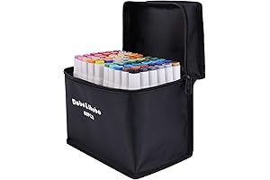 Dabo&Shobo 60 Colors Alcohol Markers: Vibrant and Versatile for Artists