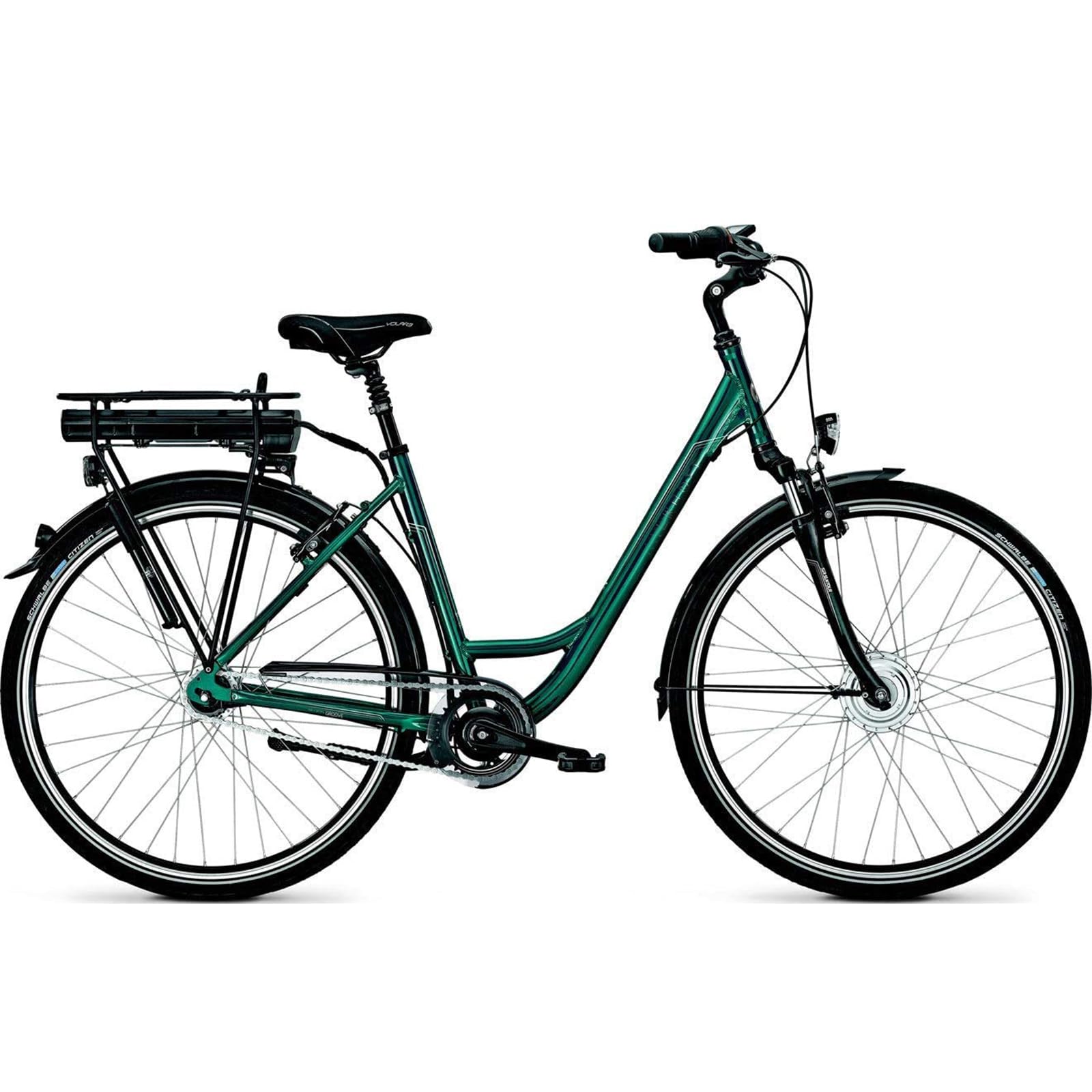 Ebike Akumulator elektryczny 36 V, 14 Ah, 48 V, 10,5 Ah, z ładowarką, kompatybilny z E-Bike, Mifa, Rehberg, Zündapp, Ansmann (36 V 14 Ah)