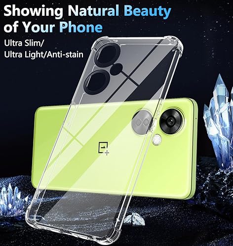 Miniatura 5 de Funda para Oneplus Nord N30 5G, Nord N30 5G, Hensinple a prueba de golpes con protector de pantalla silicona de grado militar Drop 360 Funda de