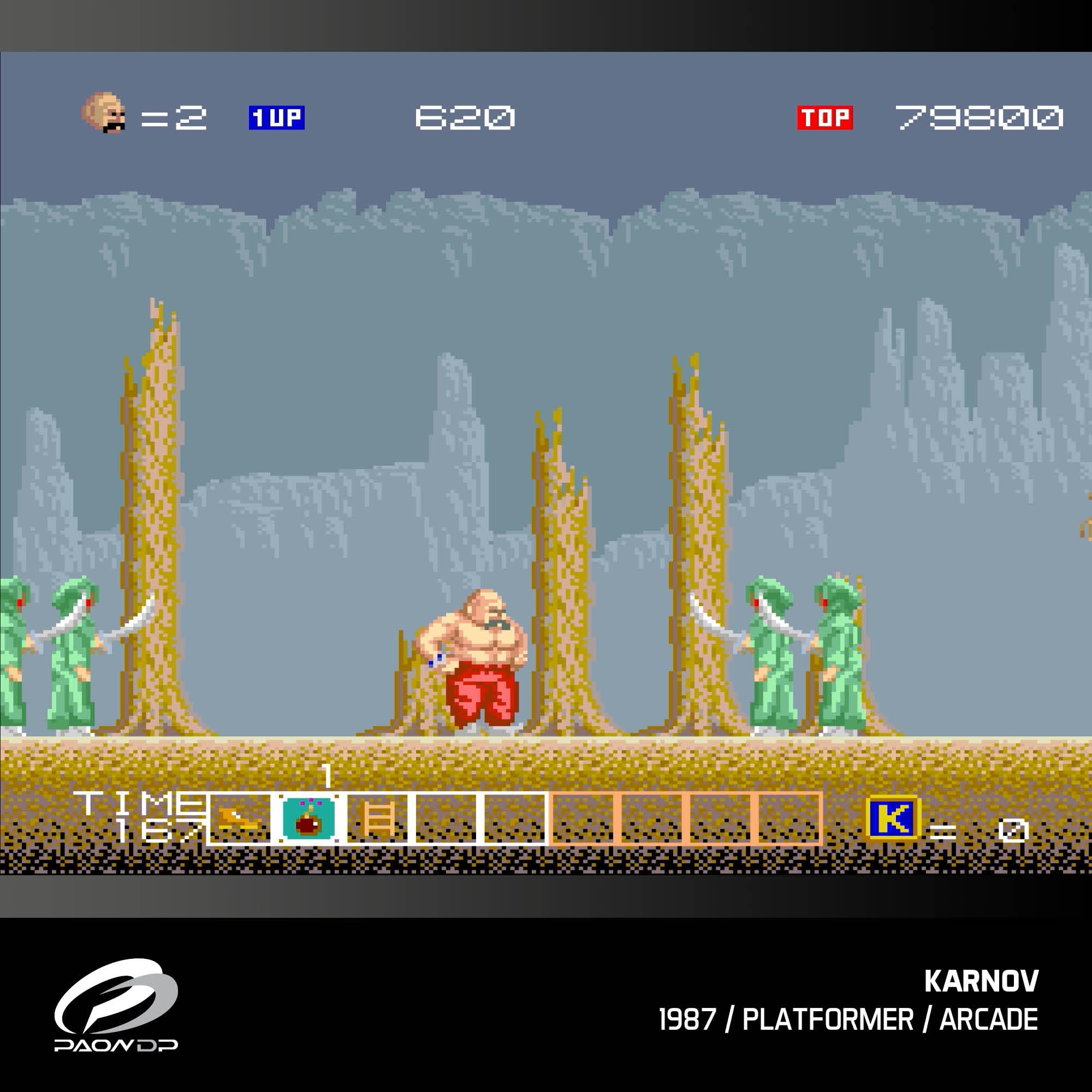 Windjammers, Karnov & Friends