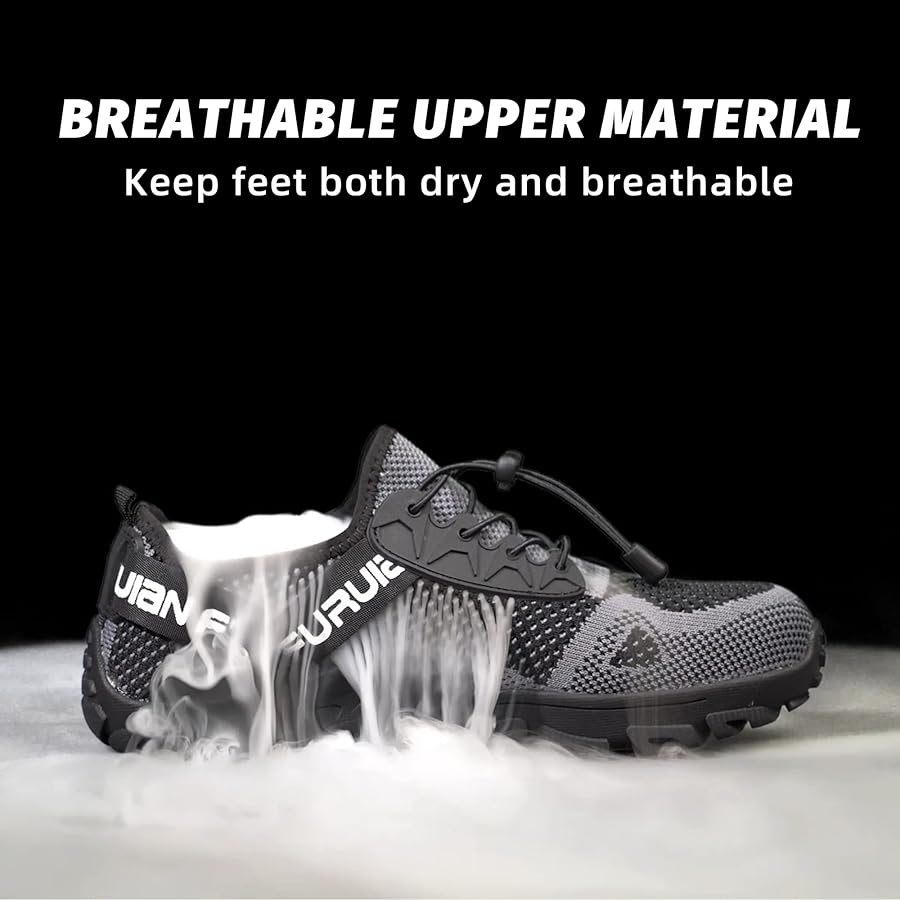 Amazon.com: Furuian Steel Toe Shoes for Women Lightweight
