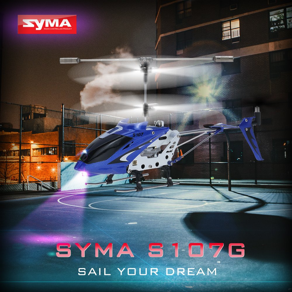 Syma S107G Hélicoptère Stabilité Gyroscopique