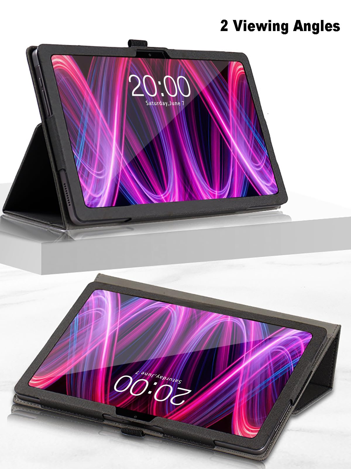 Custodia Per Teclast T60 Plus Tablet 12 Pollici - Pelle PU, Supporto Regolabile, Magneti - Foto 2