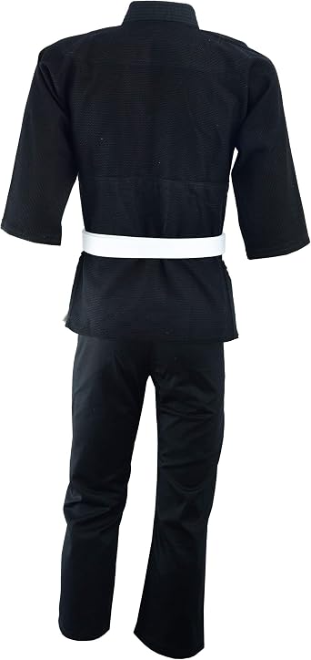 Ultimate - Judo Single Weave Kids Adults Unisex Karate Gi Uniform - (Belt Included)