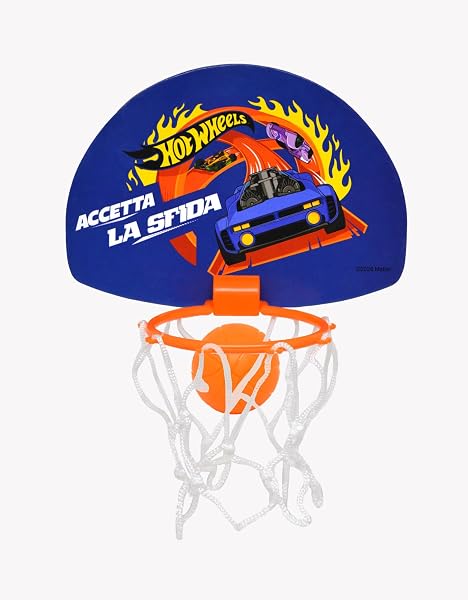 Hot Wheels Uovissimo – Set Regalo di Pasqua con Lanciatore e Veicolo, Giochi Race & Colour, Mini Basket, Racchette e Sticker, Giocattolo per Bambini 3, JTC26 - 4