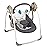 DUOMILEE Baby Electric Swing,Soothing Portable Swing with Intelligent Music Vibration Box,Comfort Swing for Infant Load Resistance: 6-25 lb, Applicable Object: 0-9 Months for Infants.