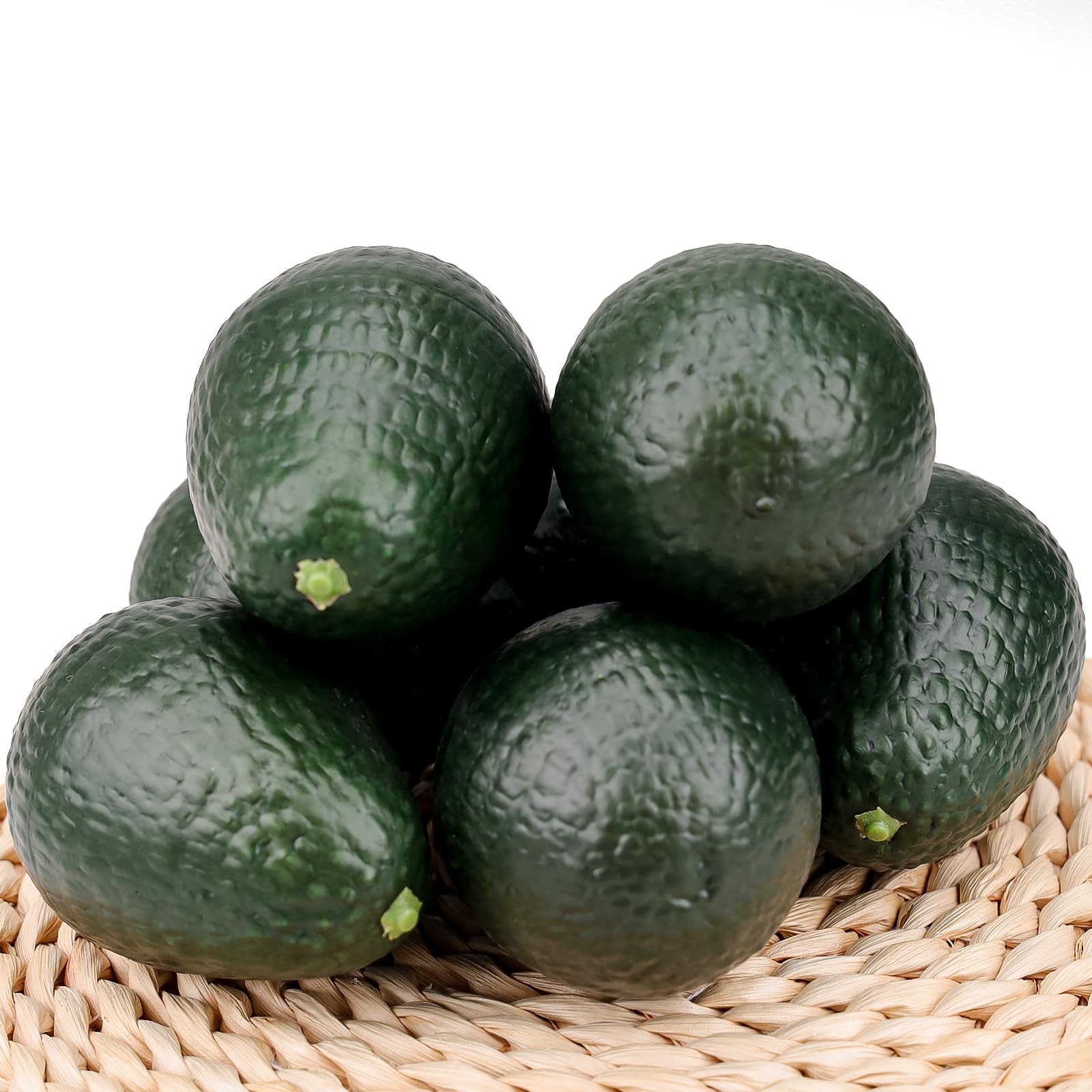Gresorth 6pcs Artificial Lifelike Avocado Decoration Fake Fruit Home Party Festival Photography Props