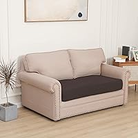 Vista 245 de Easy-Going Fundas Elásticas de 3 Piezas para Cojines de Sofá para Sofá Seccional Izquierdo/Derecho en Forma de L Chaise Lounge Funda de Asiento