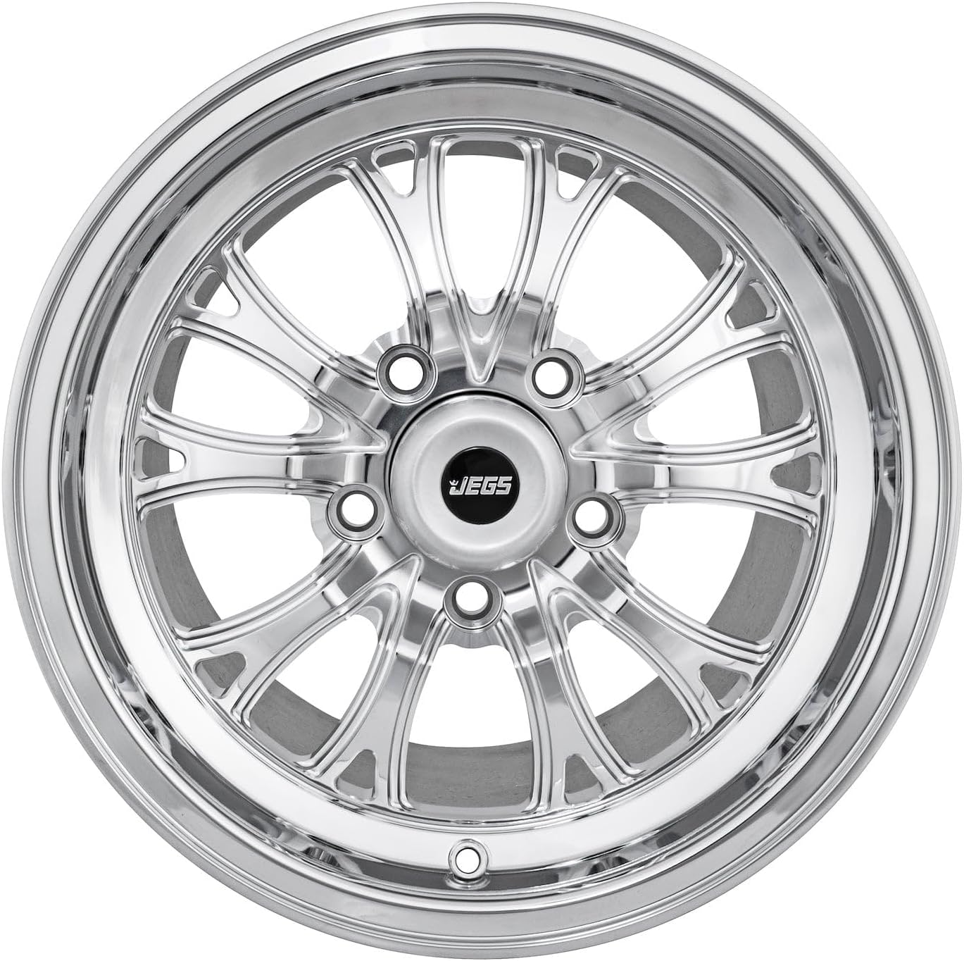 JEGS SSR Spike Wheel [Size: 15" x 10"] Fully Polished