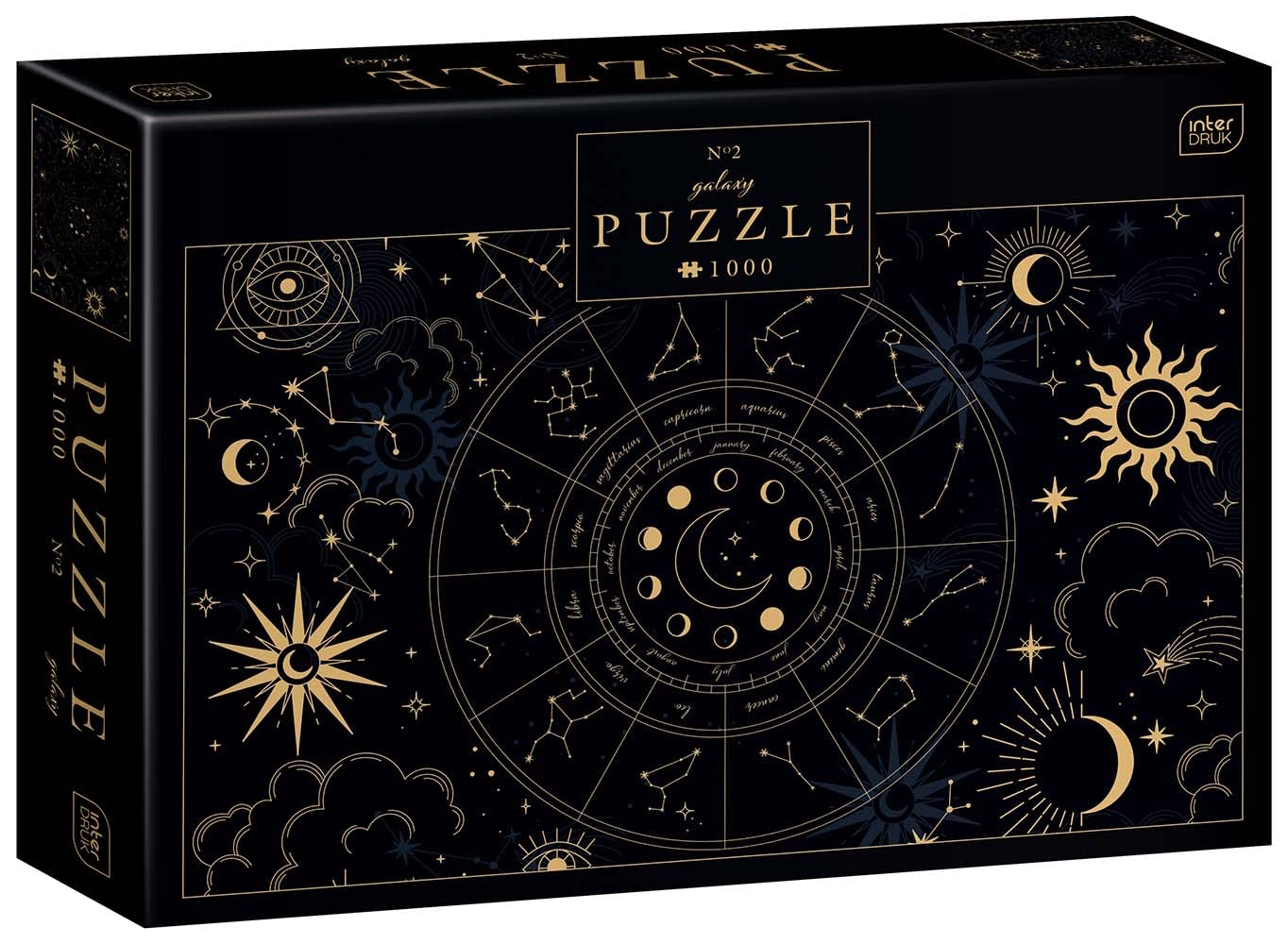 Puzzle 1000 for Adults - Interdruk - Galaxy no. 2, 67x48 cm
