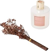 Vista 4 de Cocorrína Juego de difusor de varillas - Difusor perfumado de rosa satinada con varillas para el hogar, difusor de varillas para decoración