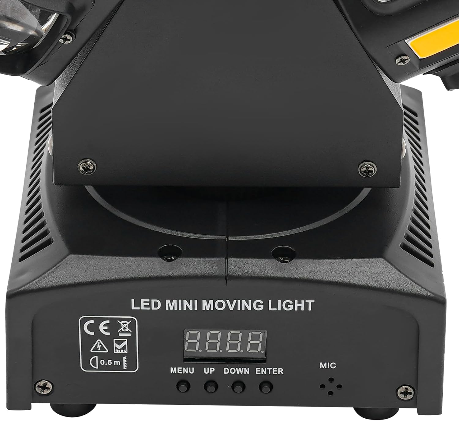 8-Head Moving Head DJ Lights, DMX 512 Strobe Lighting LED with Sound Activated RGBW Beam Light Rotation Stage Lighting Equipment for Stage Lighting Disco (8-Head Rotating Stage Light Beam)