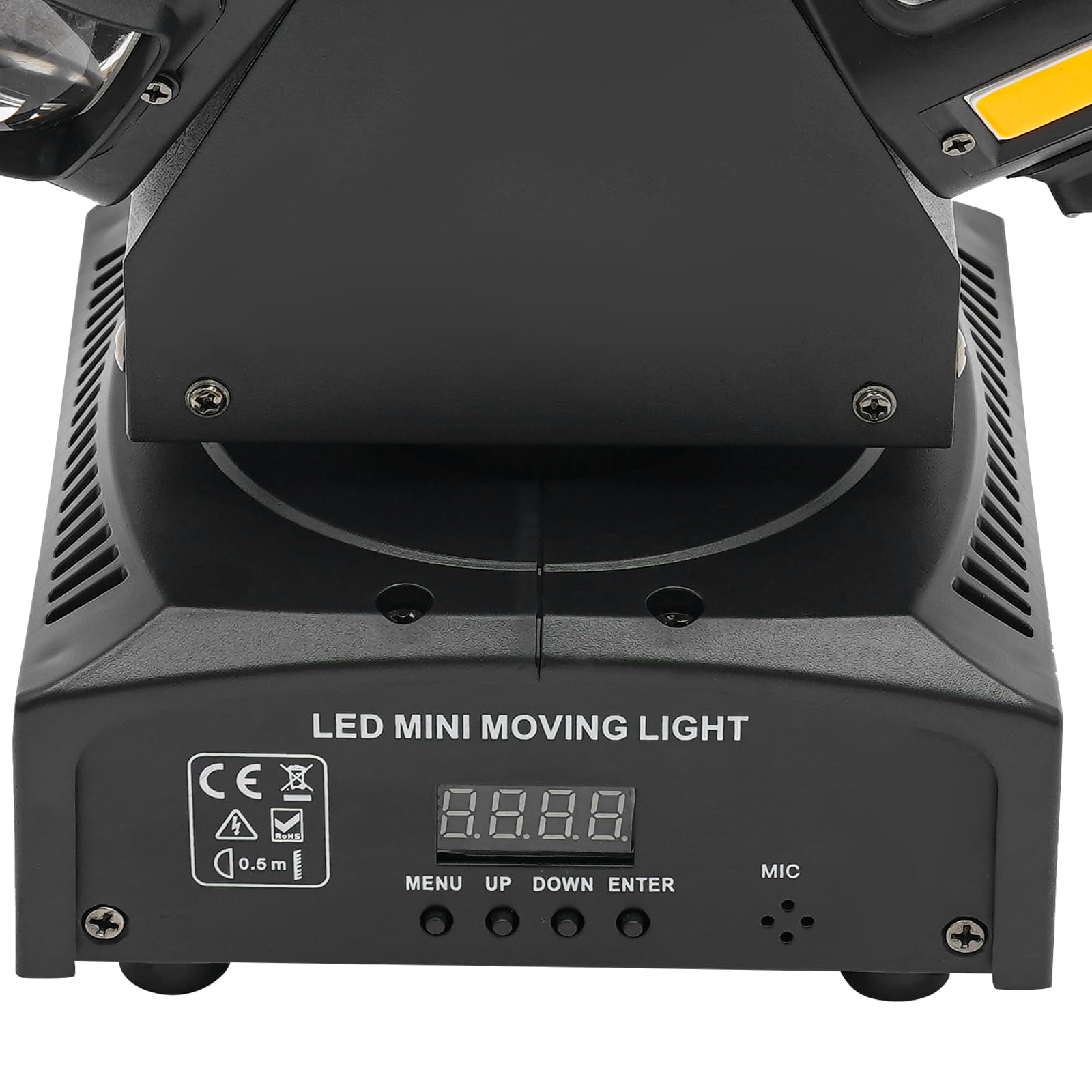 Luce da discoteca Moving Head LED Luce da palcoscenico 8 LED RGBW Luce Stroboscopica Perle ad alte prestazioni per Natale Club Disco Bar
